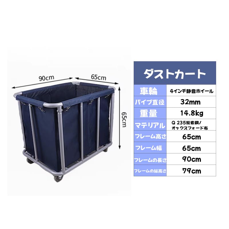 Amazon.co.jp: JIALAGESA 業務用ダストカート 業務用ハンドトラック